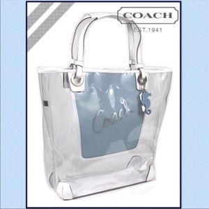 Coach Beach tote will go fast. Tote only